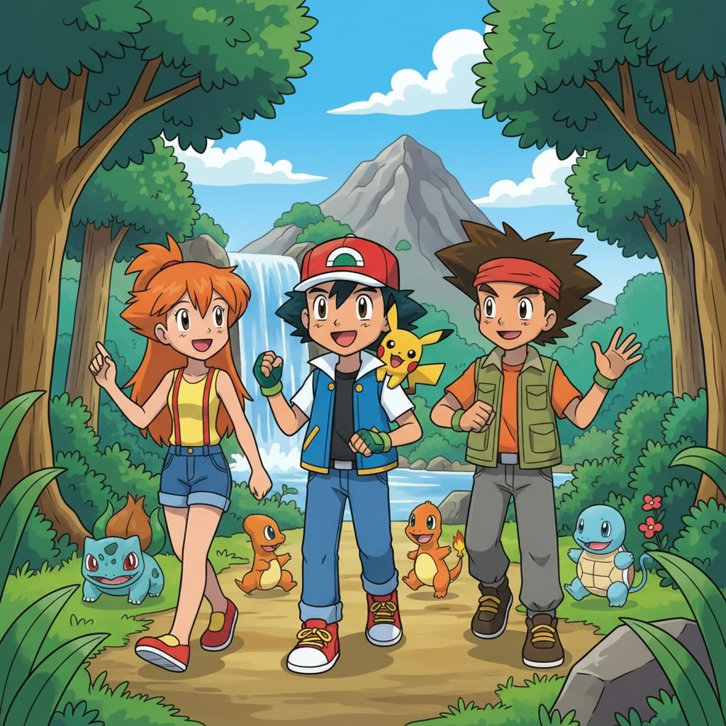 在旅途中，小智遇到了小霞和小刚，他们成为了最好的朋友，一起并肩作战。他们一起经历了无数次的挑战，共同克服了困难，建立了深厚的友谊。