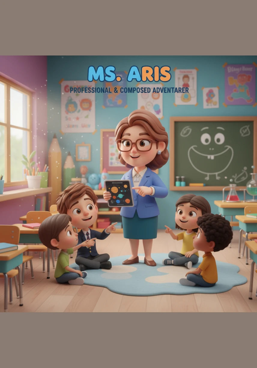 Ms. Aris, a teacher who recently completed specialized training on learning differences, watches Leo from across the room. She notices how he uses his fingers to count and how he struggles to estimate the size of a pile of blocks, recognizing the classic signs of Dyscalculia.