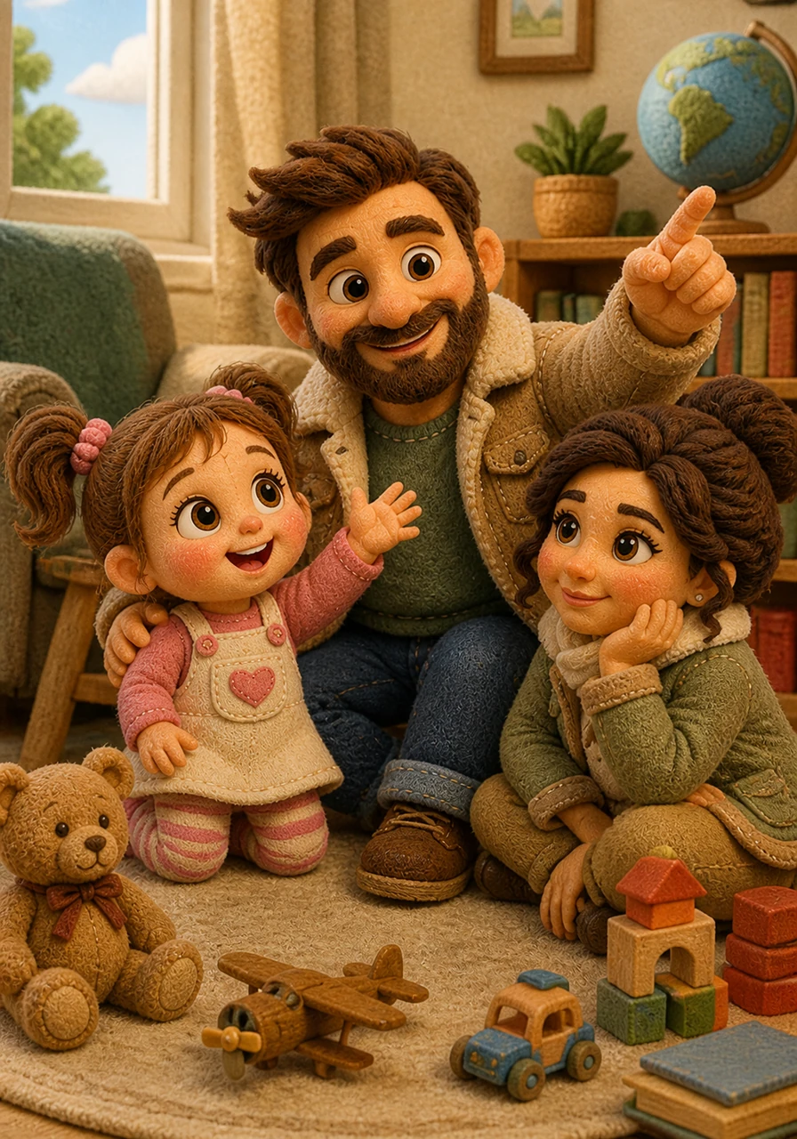Her father Atakan was her hero, a companion for games and a dreamer of grand stories who sparked her imagination. One day, when Lina asked what else existed in the wide world, her father smiled and promised they would discover it together.