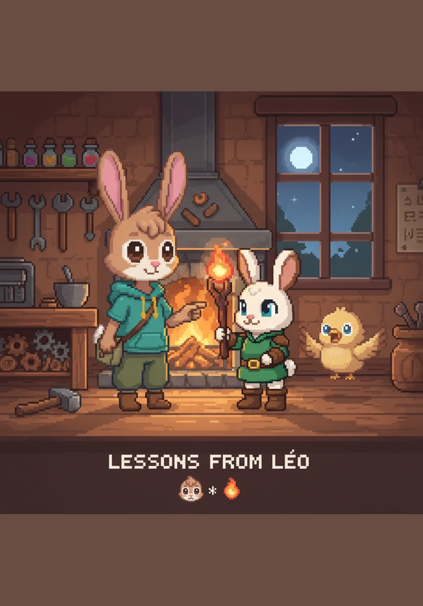 Une fois de retour dans son nid douillet, le petit oiseau retrouve sa joie et chante une mélodie merveilleuse pour remercier ses sauveurs. Léo et ses amis partagent un moment de pur bonheur, fiers de leur acte de solidarité.