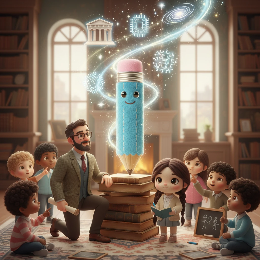 Curious Mavi and the Thinking Children - educational