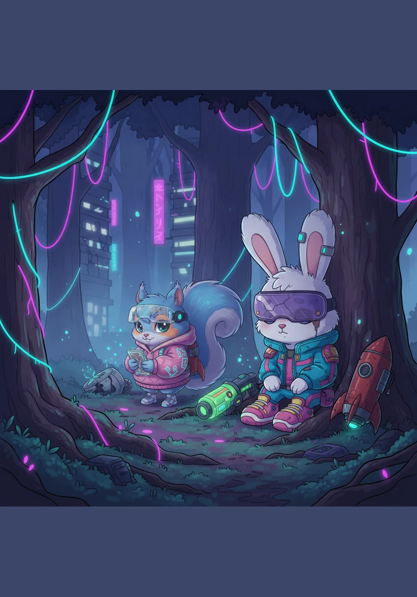 Susi y Pipo se van a jugar juntos a la orilla del río un poco tristes porque Lilo no quiso ser generoso con ellos. Lilo se queda solo con todas sus manzanas, pero de repente el bosque se siente muy silencioso y un poco aburrido.