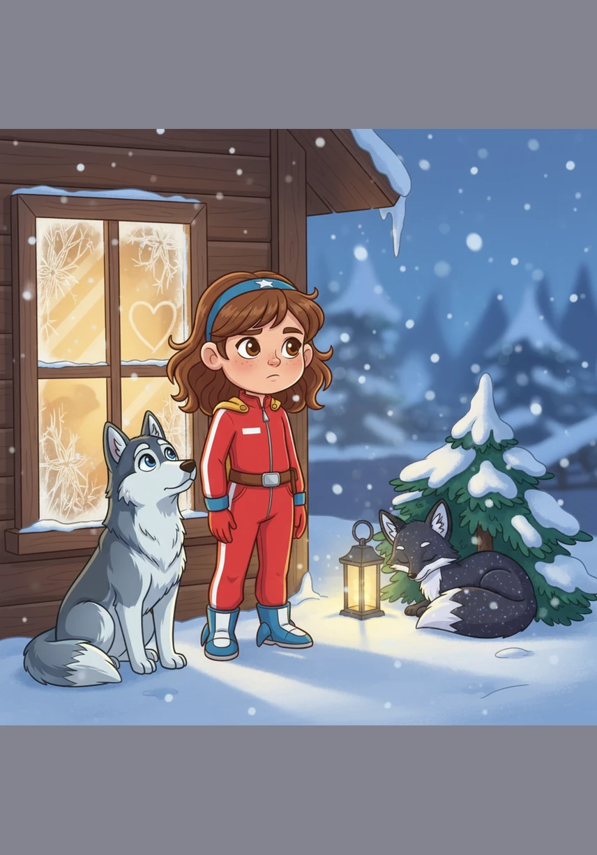 Eva stood by her frosted window, watching the endless snowflakes dance over the village of Oakhaven. In a world where the sun had been hidden for a century, her bright red scarf was the only splash of color against the white landscape. She dreamed of a world she had only heard of in stories, a world filled with green leaves and golden warmth.