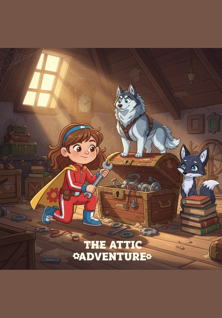While exploring her grandfather’s dusty attic, Eva discovered an ancient, glowing map tucked inside a hollow wooden book. The golden ink traced a shimmering path toward the Secret Valley, where a legendary Sun Flower was said to hold the spark of spring. Realizing she might be the one to save her village, she packed her bags and prepared for a long journey.