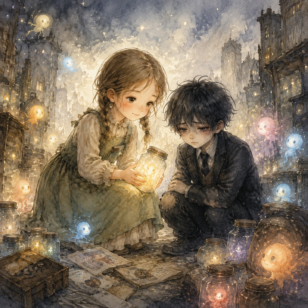 The Girl Who Collected Lost Feelings - fantasy