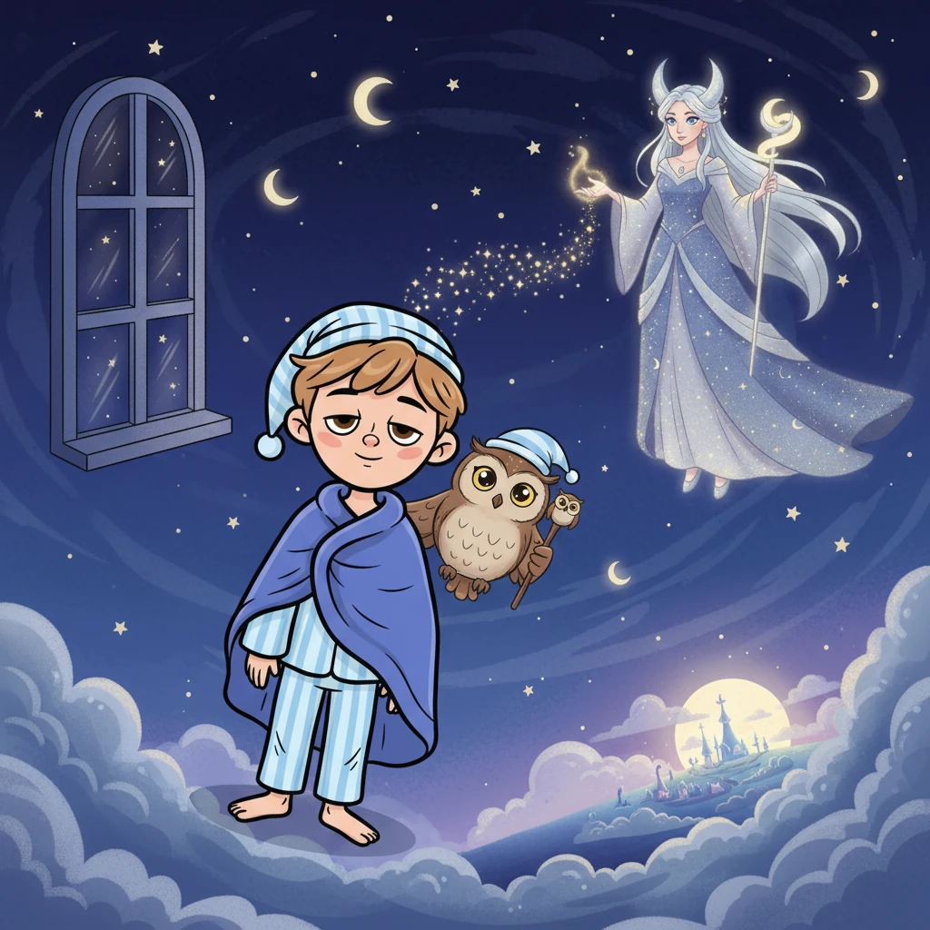Oliver and the Moonlit Journey - Bedtime stories