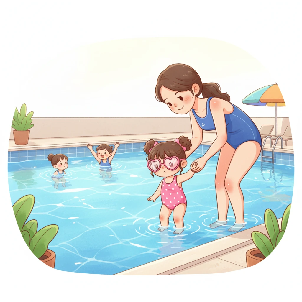 小莉的自由泳之旅 - educational