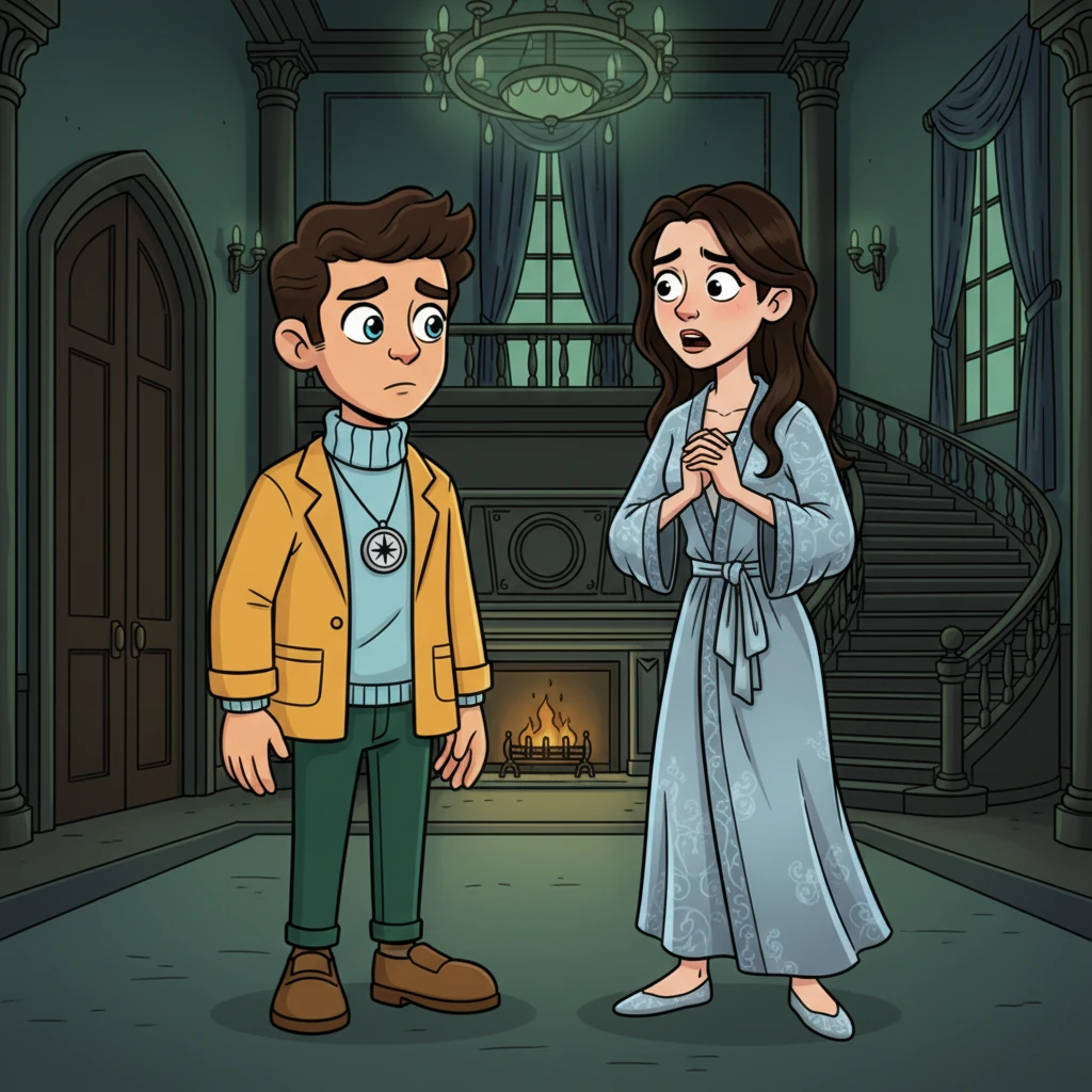 Sarah Vane, a fragile figure in a silk robe, met Elias with wide, haunted eyes in the cavernous foyer. Her voice trembled as she explained the impossible: Julian was shot dead in his study, but the room was locked from the inside, and the murder weapon was nowhere to be found. Elias observed the subtle tremor in her hand, a detail his memory instantly cataloged.