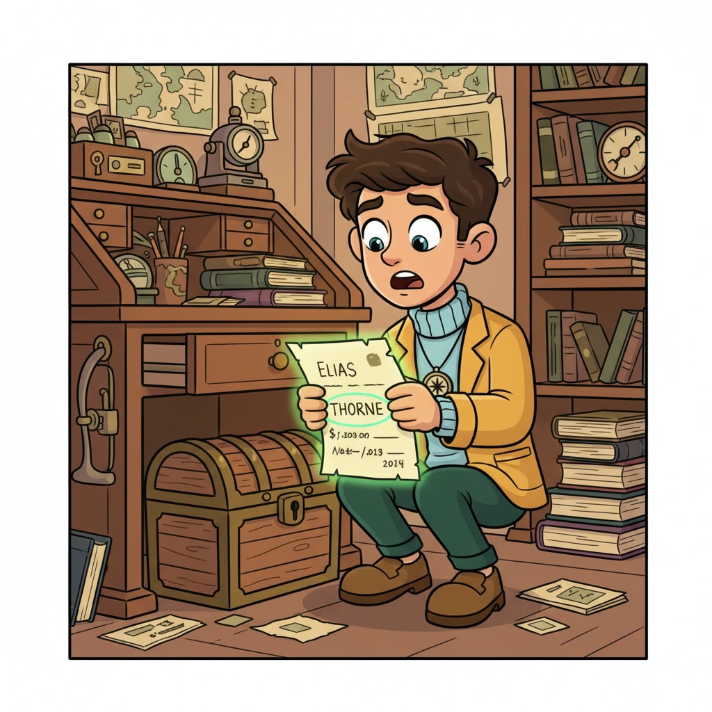 A frantic search through Julian's personal effects led Elias to a recently updated will, tucked away in a hidden compartment. His breath hitched as he saw his own name listed among the beneficiaries, a substantial sum bequeathed to him just 24 hours before Julian's death. The personal stake of the case deepened dramatically.