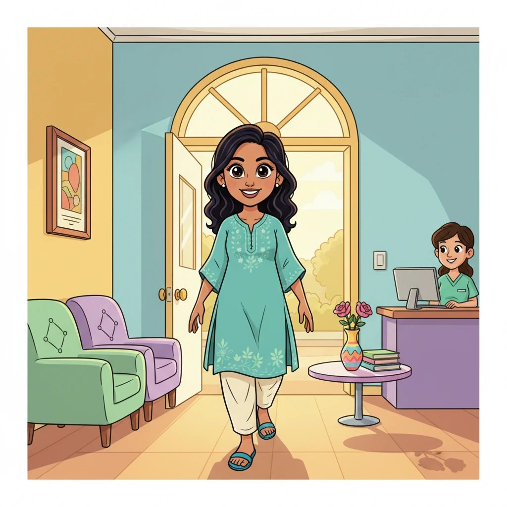 Bhavana, dressed in a chic, comfortable tunic and trousers, stepped into Dr. Sunil Chopade's clinic in Bhayandar Jesal Park. The waiting room was bright and welcoming, a stark contrast to her usual hurried days. She felt a flicker of anticipation, hoping this new doctor could help with her persistent fatigue.
