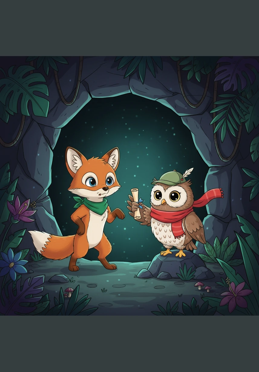 They stepped out into the Star-Flower Garden, where blossoms as big as houses glowed in every color of the rainbow. The air smelled like honey and sunshine, and giant butterflies drifted lazily through the warm breeze.