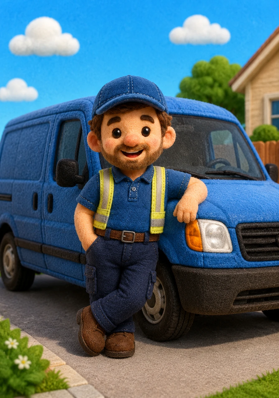 I am Dan. I am a man. Dan has a van.