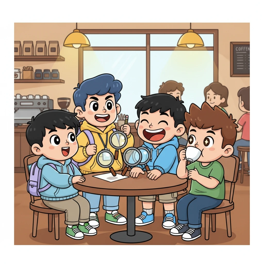 Dưới ánh đèn vàng ấm cúng của quán cà phê quen thuộc, Tiến gõ bút xuống bàn, thu hút sự chú ý của cả nhóm. Anh trình bày mục tiêu táo bạo: đưa website lên trang đầu Google bằng cách tối ưu SEO, giải thích về bốn kính lúp mà 'Thần tìm kiếm' sẽ soi. Bảo đập bàn cái rầm, ví von hài hước về việc 'tán tỉnh Google', khiến Thành mắt sáng rực thốt lên 'Á đù vuýt!'. Thịnh điềm tĩnh nhấp cà phê, nhắc nhở về tầm quan trọng của cả On-site và Off-site để tạo nên sự bền vững.