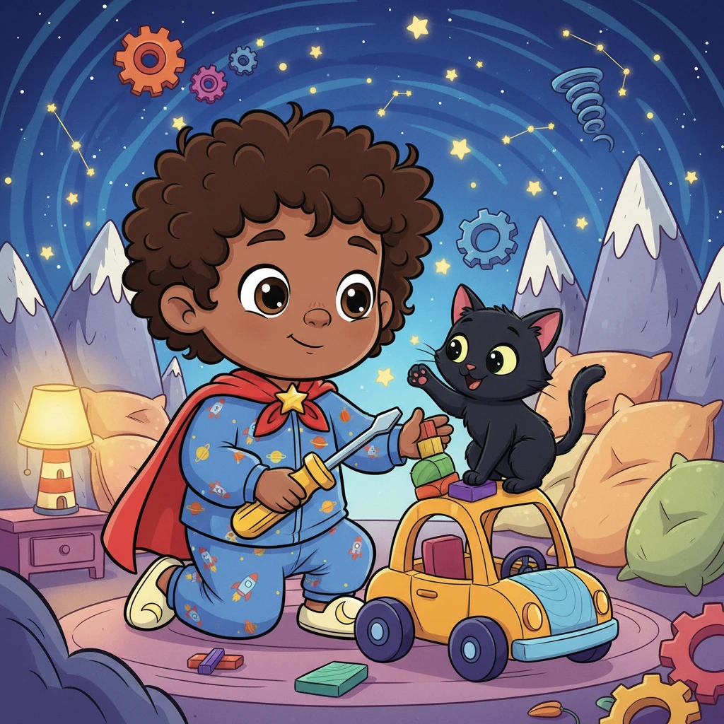 Sachar's Little Fix-It Adventure - Bedtime stories