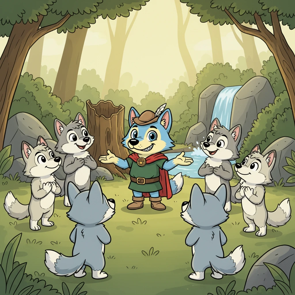 After the final battle, the wolves gathered solemnly to choose a new leader from among their ranks. They knew their next leader must embody the true spirit of their pack. "We need a leader who is honest and kind," the wolves declared unanimously, seeking wisdom and integrity above all else.