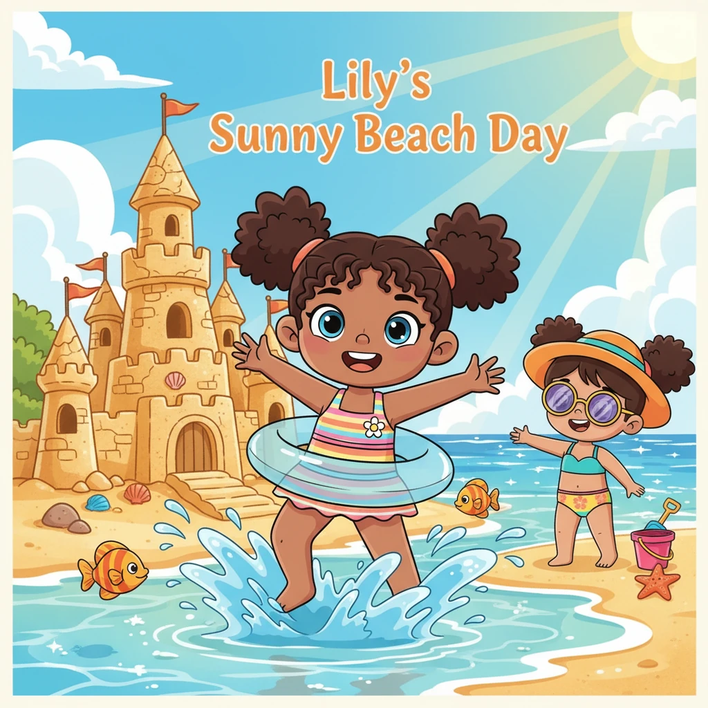 Lily's Sunny Beach Day - adventure