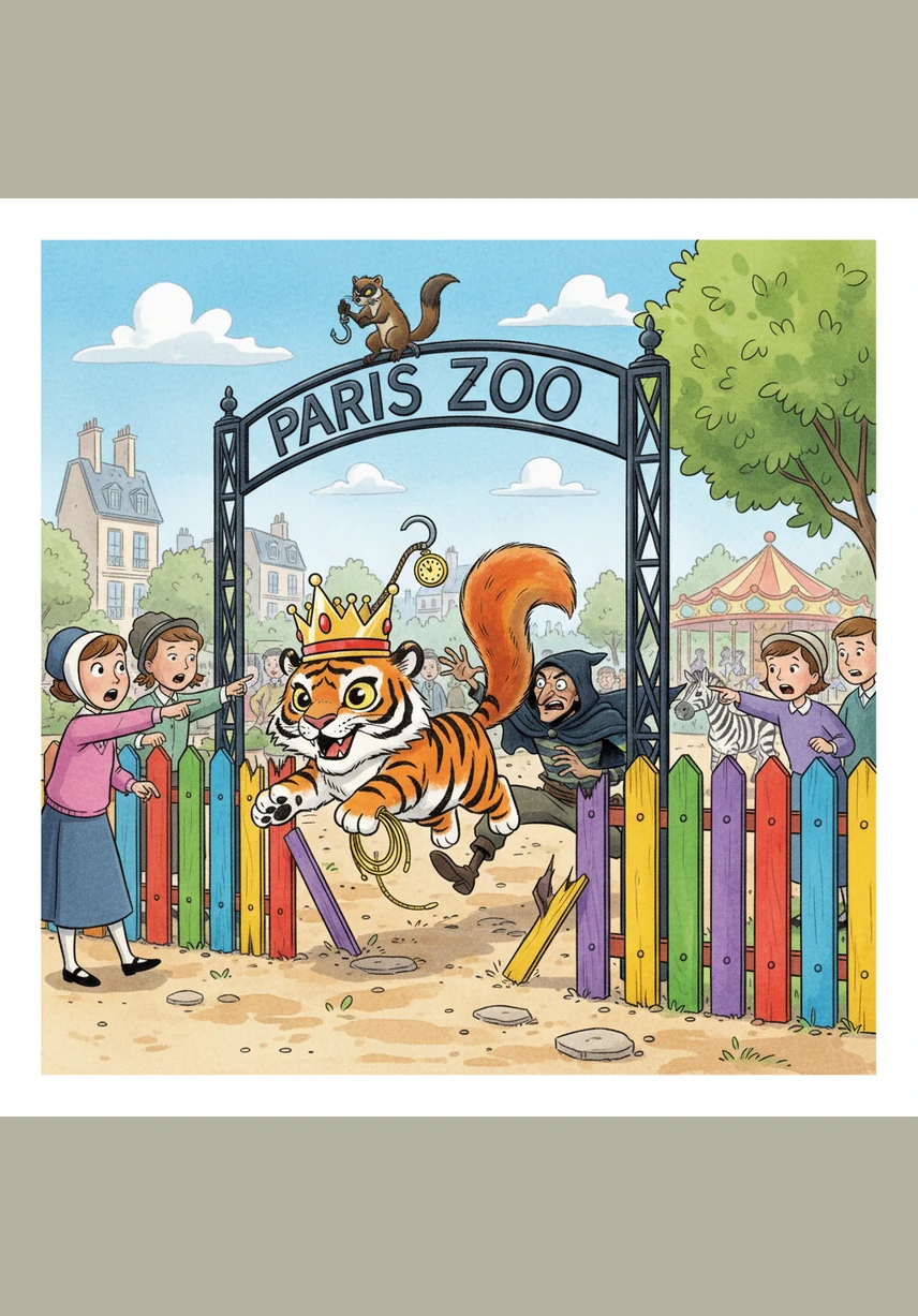 To the tiger in the zoo, Madeline just said "Pooh-pooh," but this time she said it with the voice of a goddess. In the old house in Paris, the smallest girl had become its greatest hero, watching over her friends with a heart of gold and a spirit of justice.