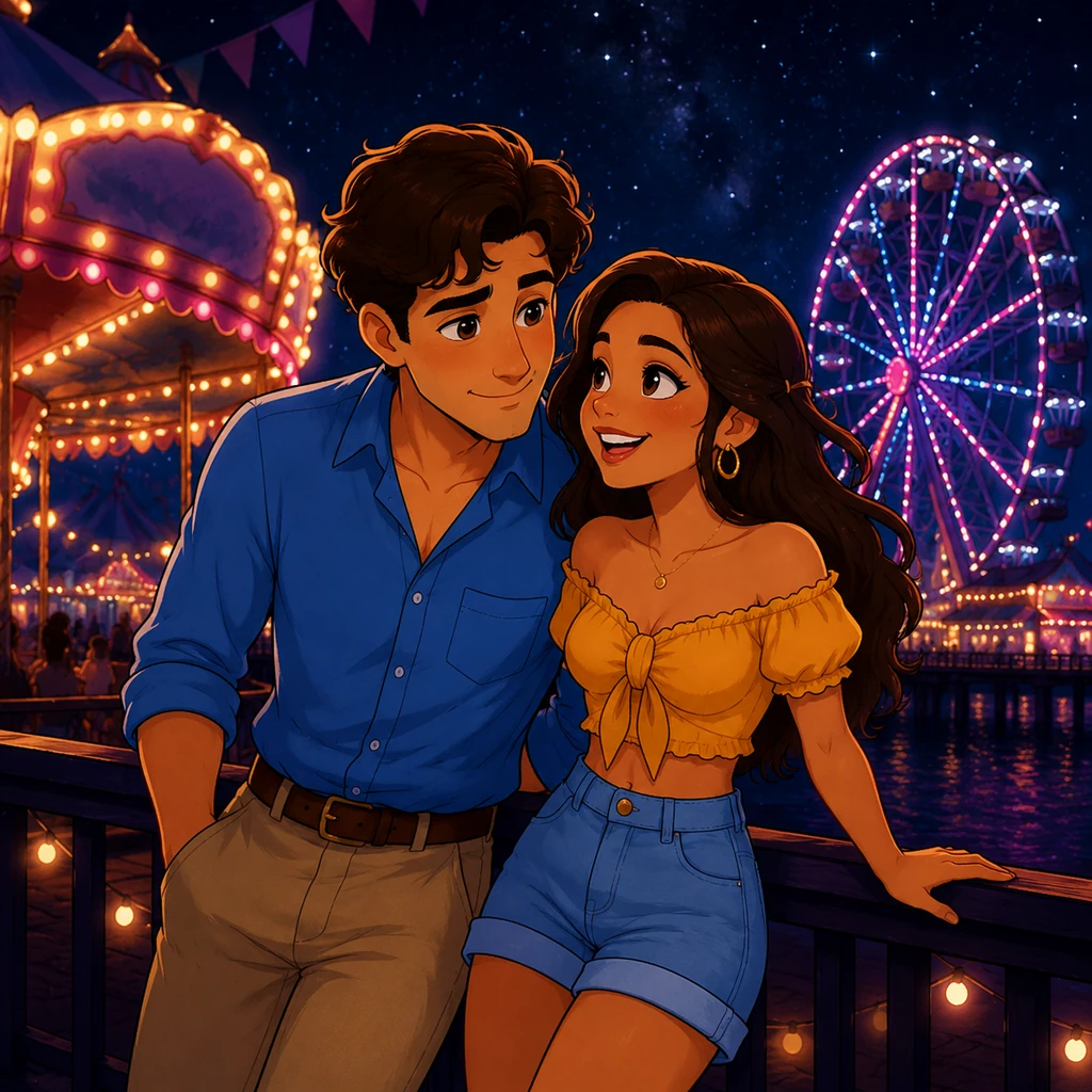 Neon Nights and Midnight Whispers
