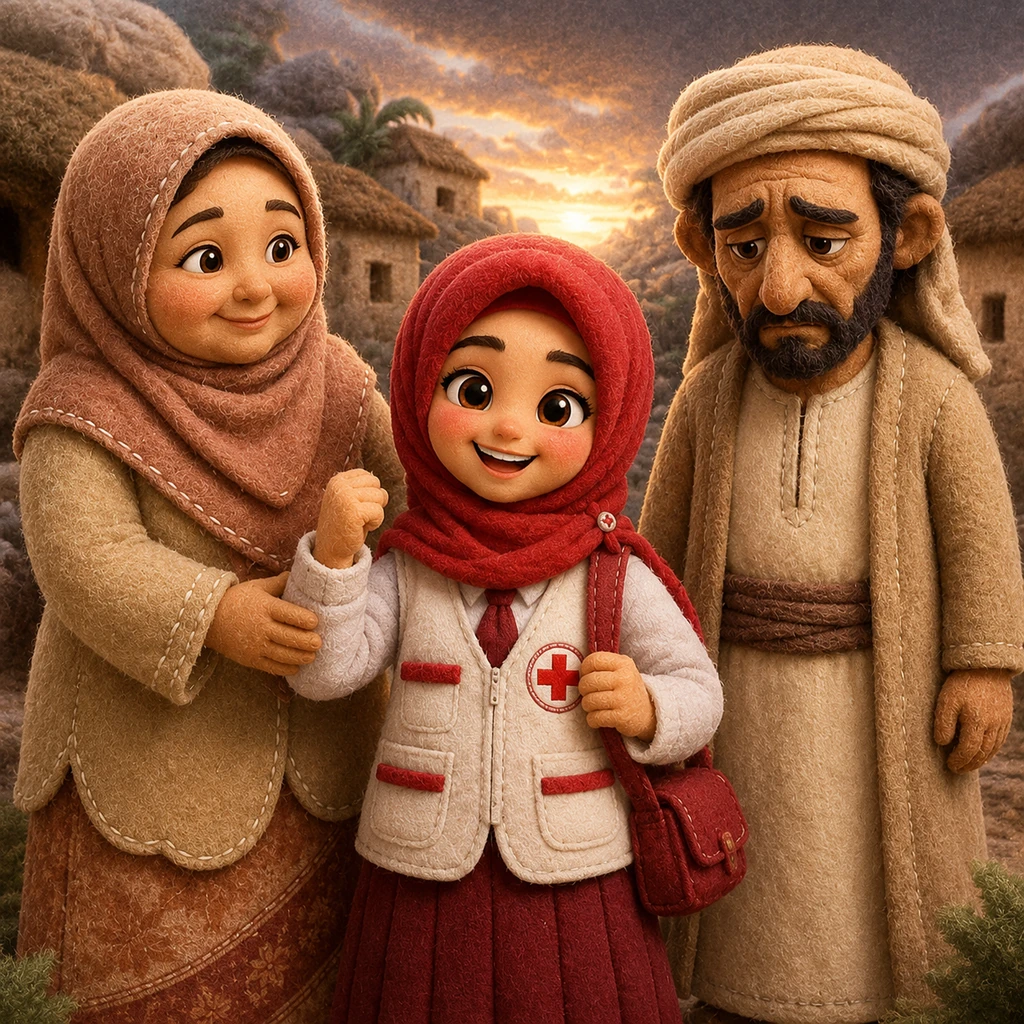 Razan, the Brave Little Doctor and Martyr - Growth stories