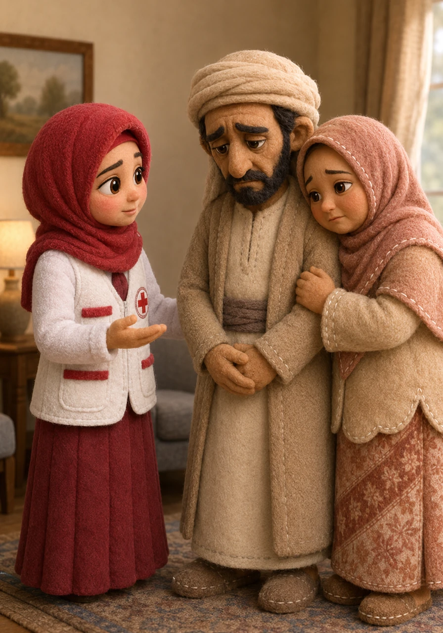 The doctor gently explained to the grieving family that Razan had secretly been battling leukemia before the tragedy. Though her life ended far too soon, Ashraf and Shabreen knew their beloved daughter had died a hero, leaving behind a legacy of education, health, and endless love.