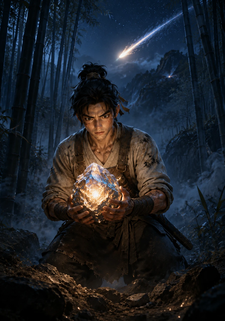 Deep within the misty Bamboo Forest of Longquan, young blacksmith Ye Tianming watches as a meteor streaks across the night sky, crashing into the heart of the mountains. Driven by a strange calling, he unearths a glowing celestial ore, destined to forge a blade that will alter the fate of the empire.