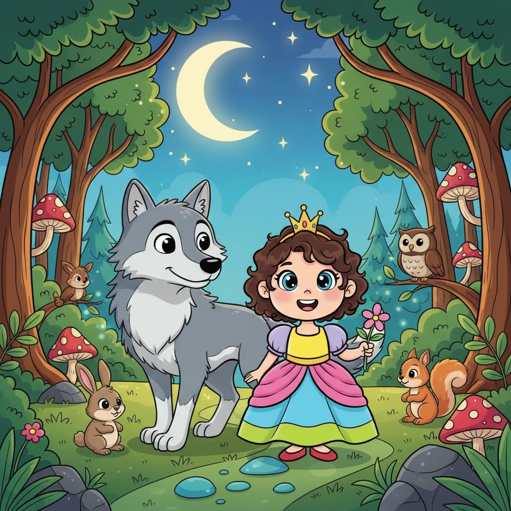 Princess Inka and the Brave Brother - 童话故事