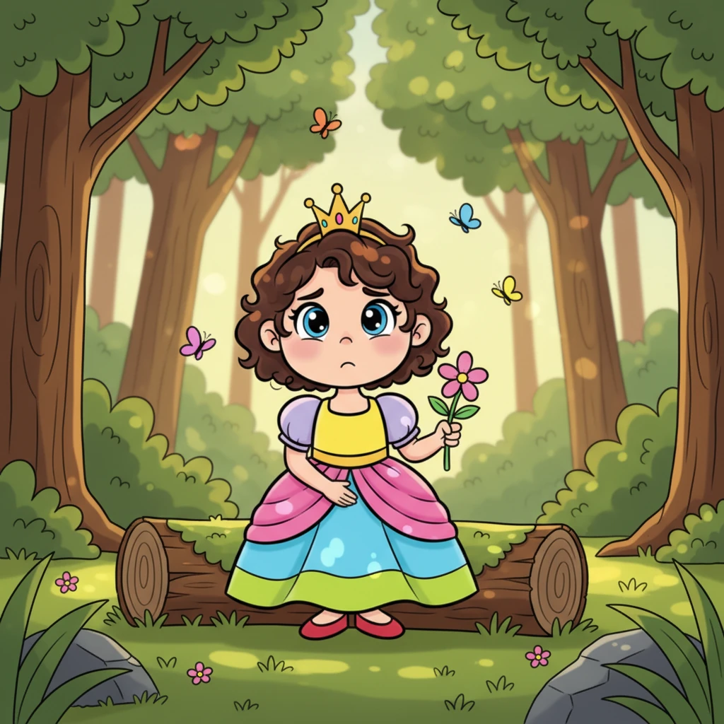 Inka sat quietly in a sun-dappled forest clearing, a soft sigh escaping her lips. Though the forest felt safe and peaceful around her, a little wave of sadness washed over her as she thought of her big brother, Natan.