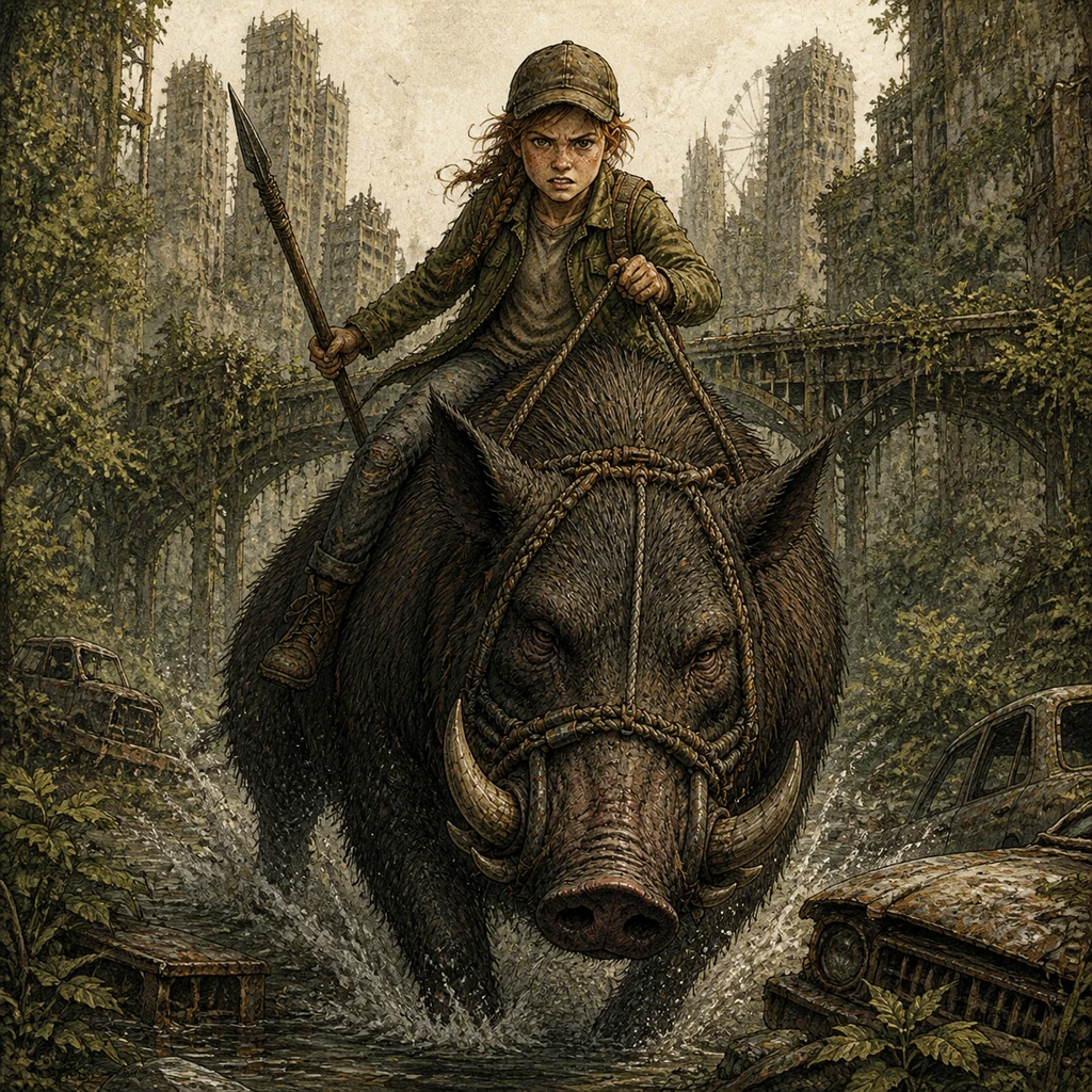 The Boar Rider of the Ruins - adventure