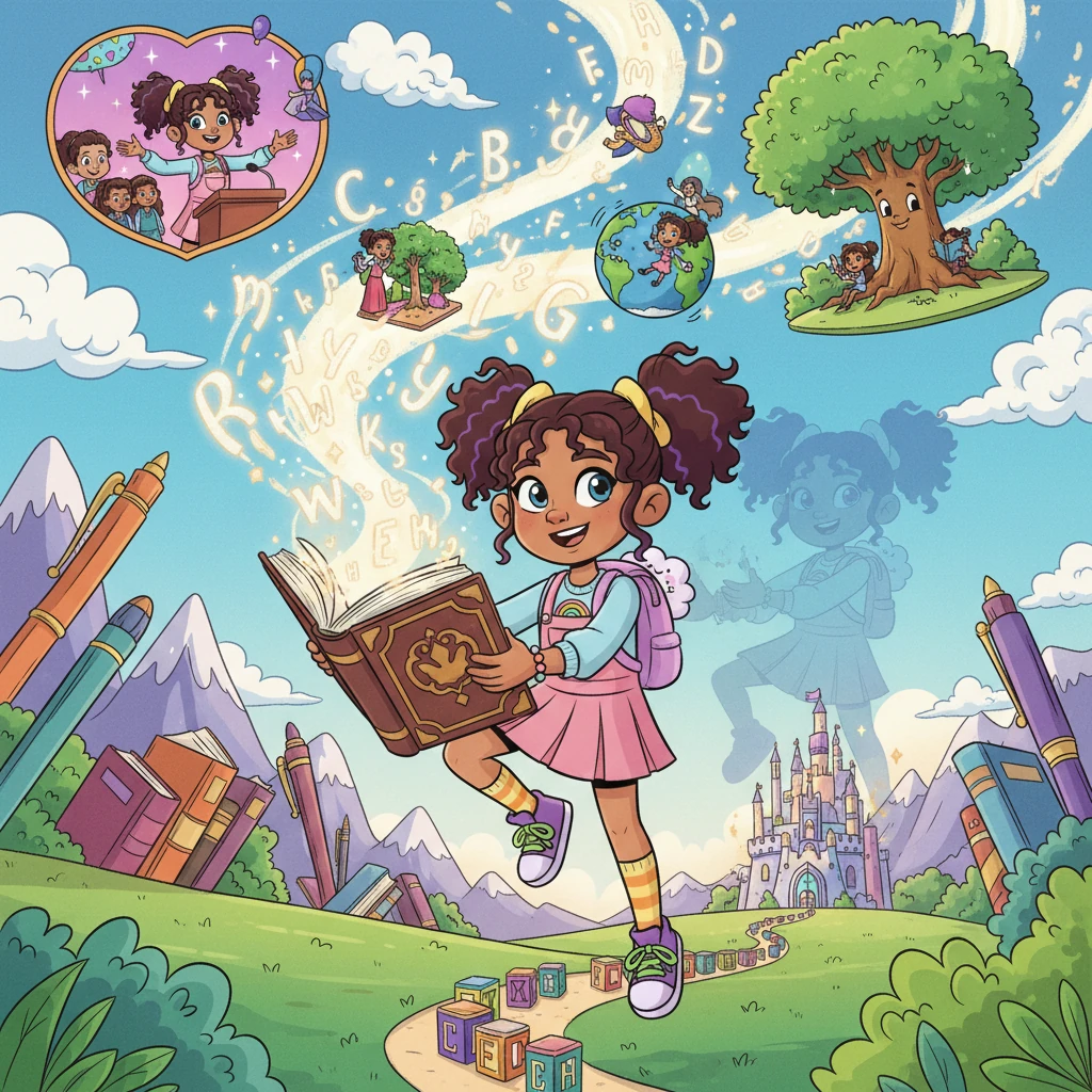 Lily's Whispering Words: A Shadowing Adventure by Zhibek Kalmurat