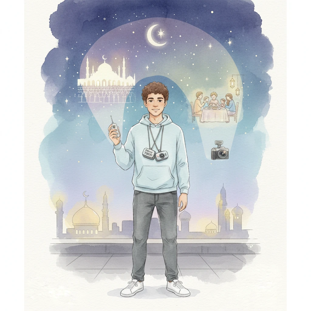 He realizes there is no single 'winner,' but rather two different lenses, each offering a unique window into the soul of Ramadan nights. Both tell a story, one grand and encompassing, the other tender and personal, complementing each other perfectly.