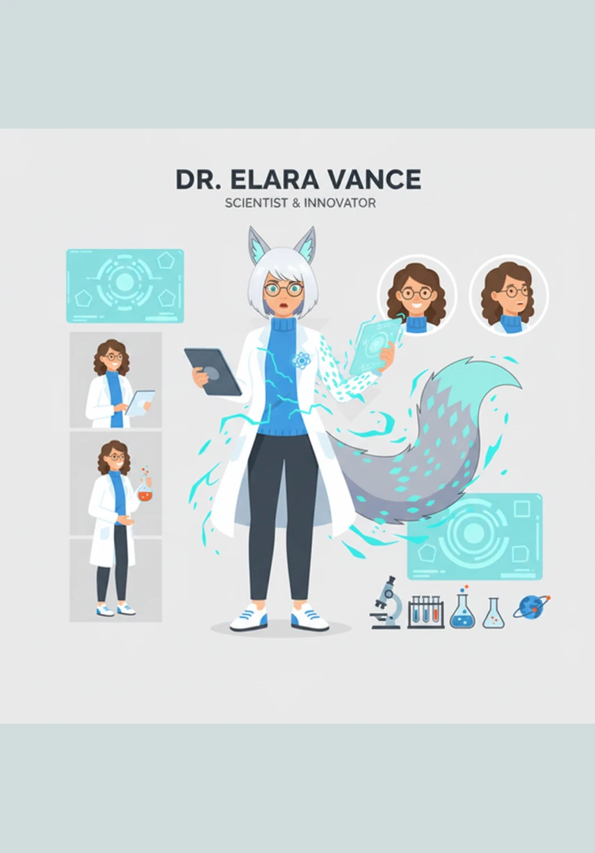 Elara felt the mutagen coursing through her own veins, her skin hardening into iridescent reptilian scales. Her vision shifted, sharpening into a predatory focus as she felt her spine lengthen into a powerful tail. Finally, she hissed through a throat that was no longer human, I am part of my own masterpiece.