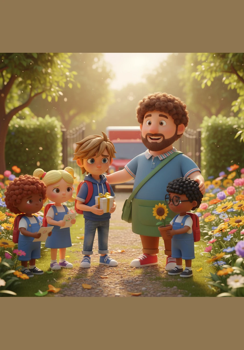 Days pass, and while other sprouts begin to peek through the earth, Leo’s patch remains brown and still. He looks up at Mr. Aris with a worried frown, wondering if he has done something wrong or if his seed is simply broken.