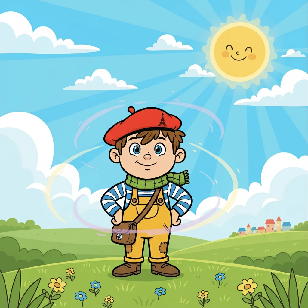 Le lendemain, le soleil brillait. Théo, rempli de confiance, regarda le ciel. Il savait que Lumina serait toujours là, même si elle était invisible. Il comprit que l'amitié pouvait chasser les ténèbres et que, finalement, il n'était jamais vraiment seul.