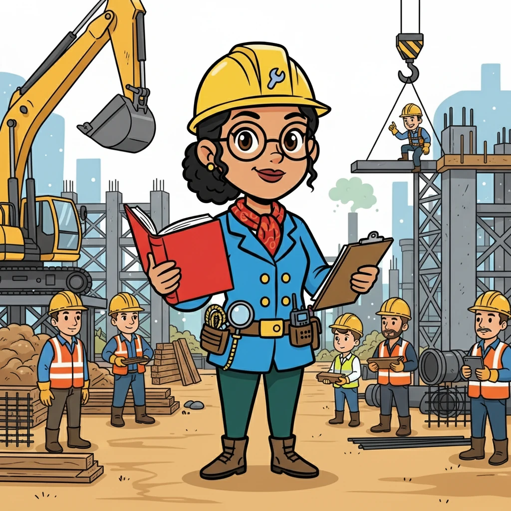 Inspector Anya, a brave and observant safety officer, arrived at a bustling construction site. The air buzzed with activity, but Anya noticed some workers weren't following safety protocols. Her mission: to ensure everyone went home safe at the end of the day. A serious incident involving H2S exposure had recently occurred, making her job even more critical.