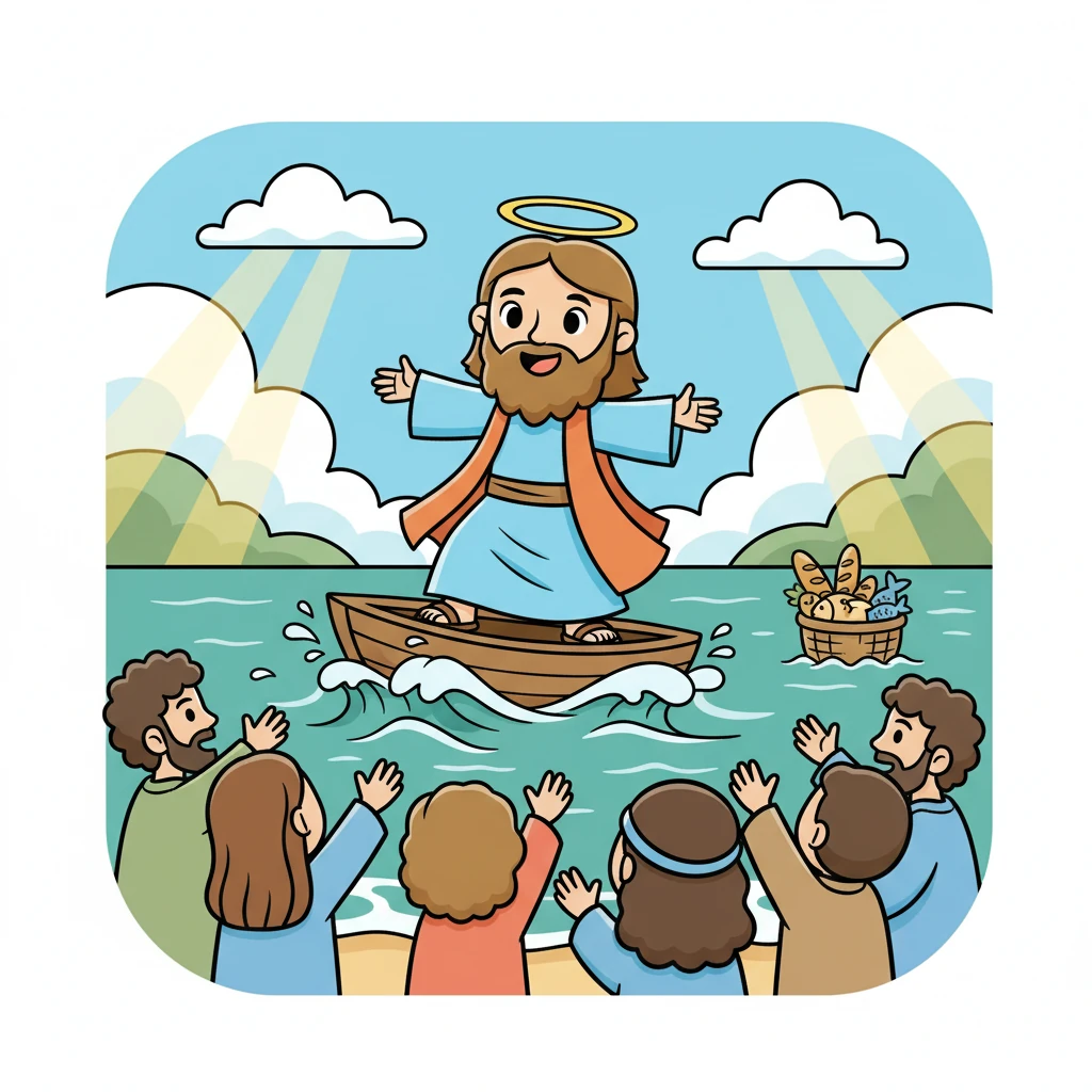 Jesus realizou muitos milagres, mostrando o poder do amor e da fé. Ele curou os doentes, alimentou os famintos e acalmou tempestades. Seus milagres trouxeram esperança e alegria.