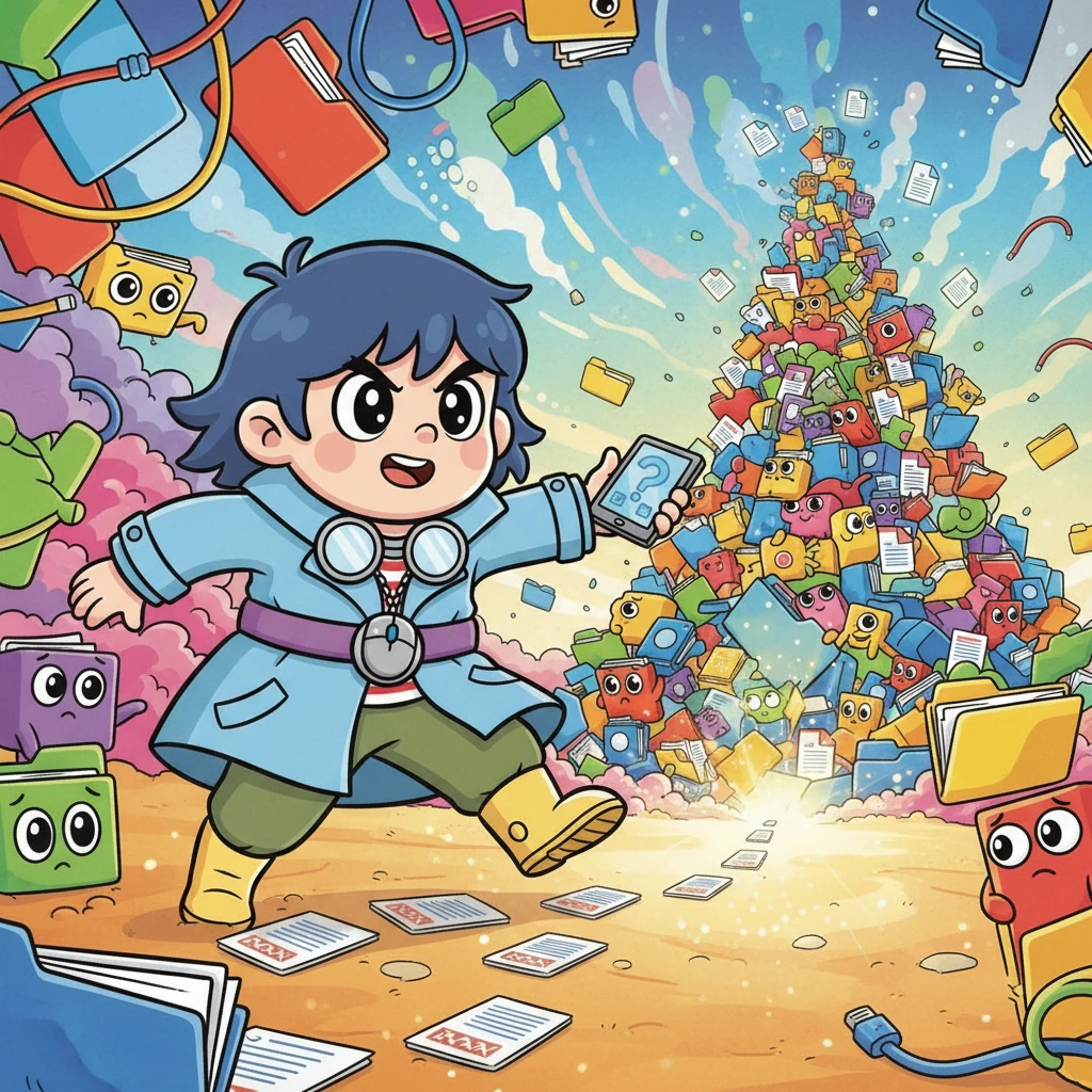 探偵ファイルファインダーと重複ファイルの謎 - adventure