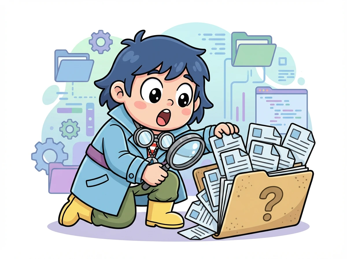 重複ファイルが見つかりました！ファイルファインダー探偵は、それらが隠れていた場所に驚いています。