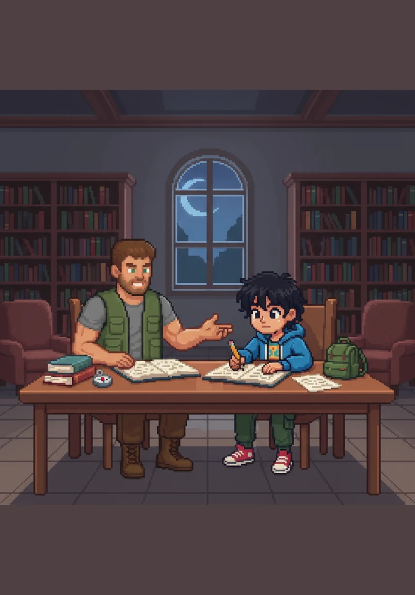 During his planning period, Mr. Harrison sits in the quiet library with a student who has been struggling to find their voice. With patience and a few kind words, he helps them outline a project that finally makes them feel confident and capable.