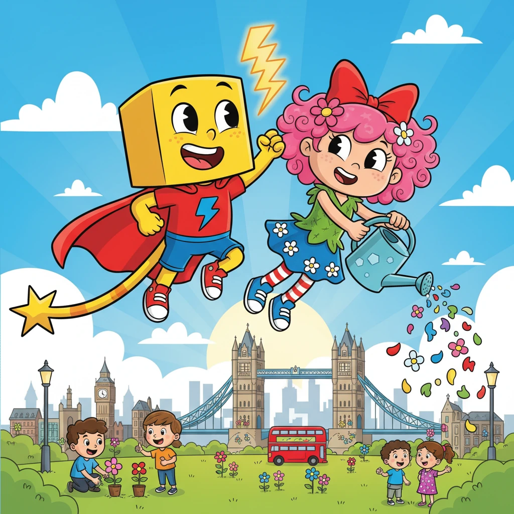 Wonder Wubbzy and Flower Power's Big Little Adventure! - Adventure stories
