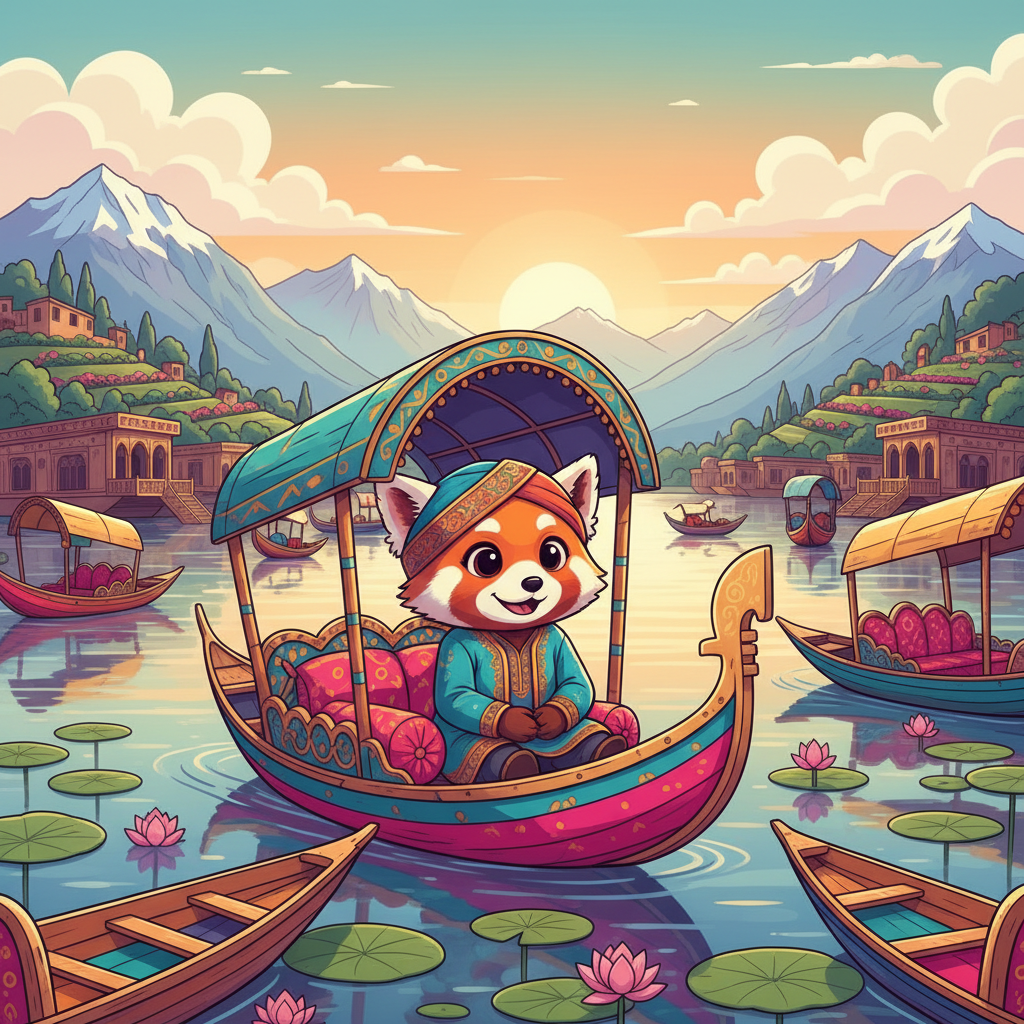 They took a shikara ride on the Dal Lake, the colorful boats bobbing gently on the water. The serene atmosphere, combined with the stunning views, created a magical experience. They felt a sense of peace.
