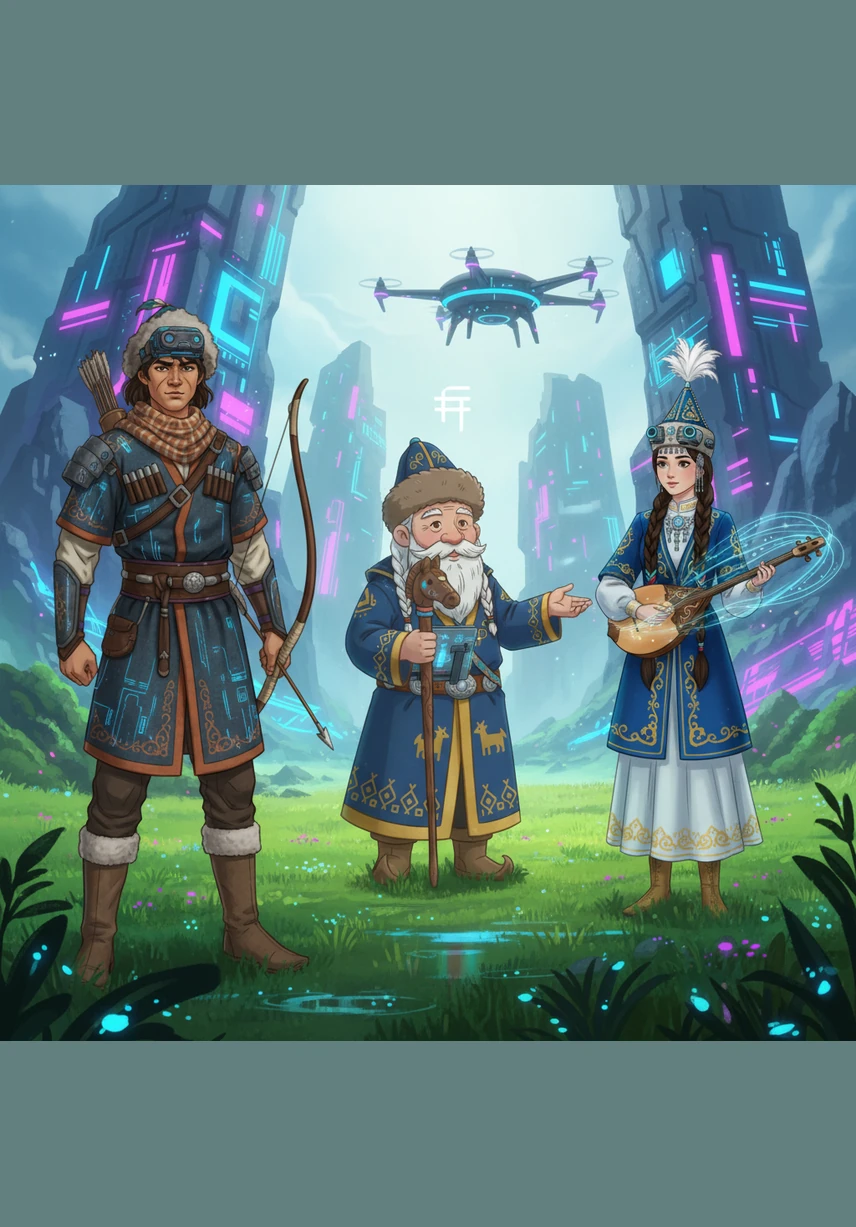 Биік таулардың етегінде, жасыл жайлауда Алтай есімді батыл бала тұрыпты. Бір күні ауылдың дана ақсақалы елдің берекесі мен бірлігінің белгісі болған киелі Алтын Шаңырақтың жоғалғанын айтады.