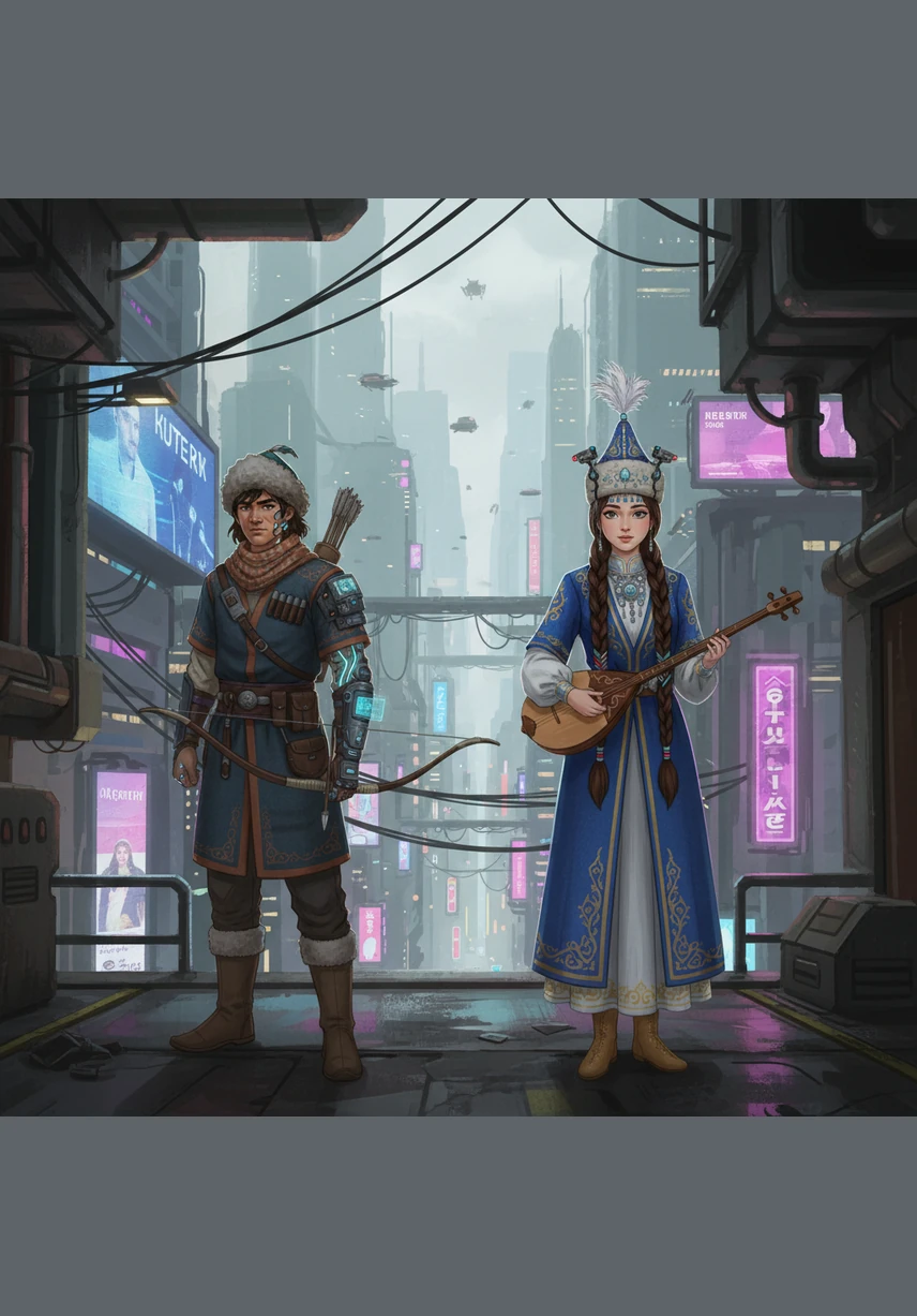 Олар жолда қанаты жараланған кішкентай Қарлығашты кездестіреді. Балалар құсқа көмектесіп, оның жарасын таңғанда, Қарлығаш ризашылықпен Алтын Шаңыраққа апаратын бағытты көрсетеді.