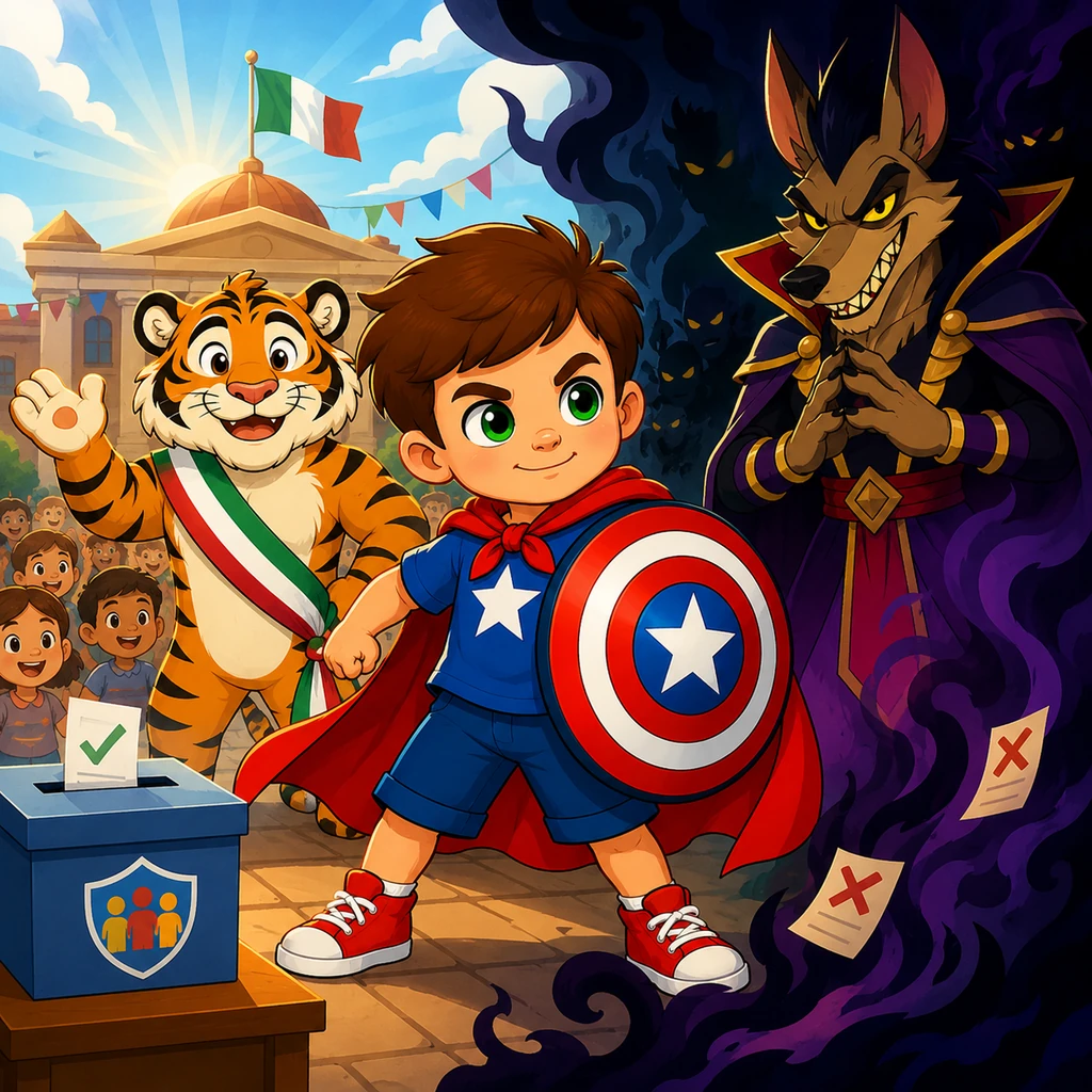Súper Matías y las Elecciones de los Niños