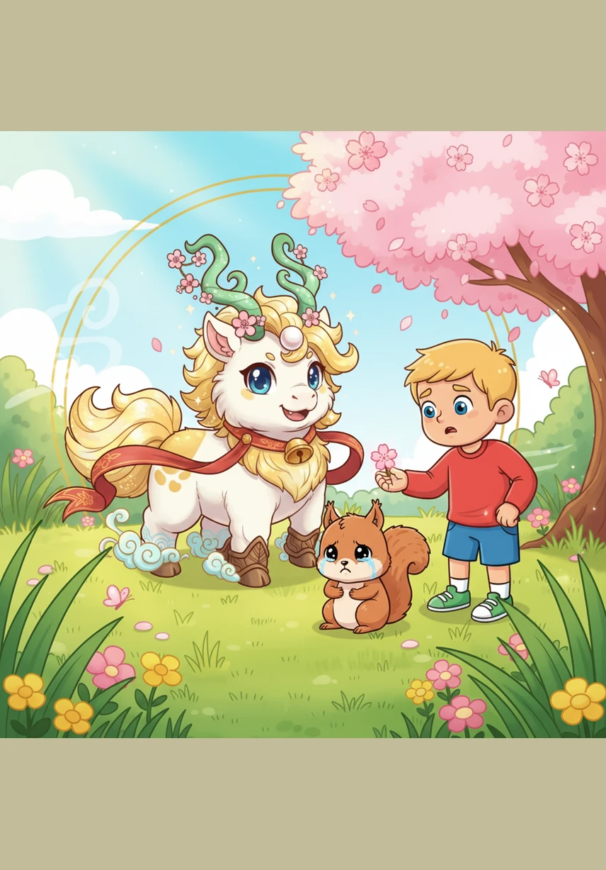 在这美好的春光里，遇见吉量就能收获勇气与快乐。愿所有小朋友都能像吉量一样，身体壮壮、活力满满，在温暖的春风里健康长大。