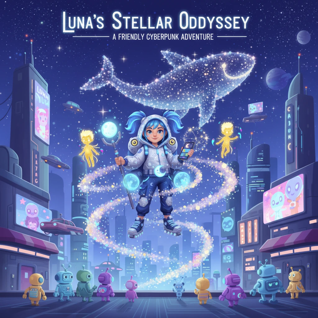 The Moon's Silver Game - fairy-tale