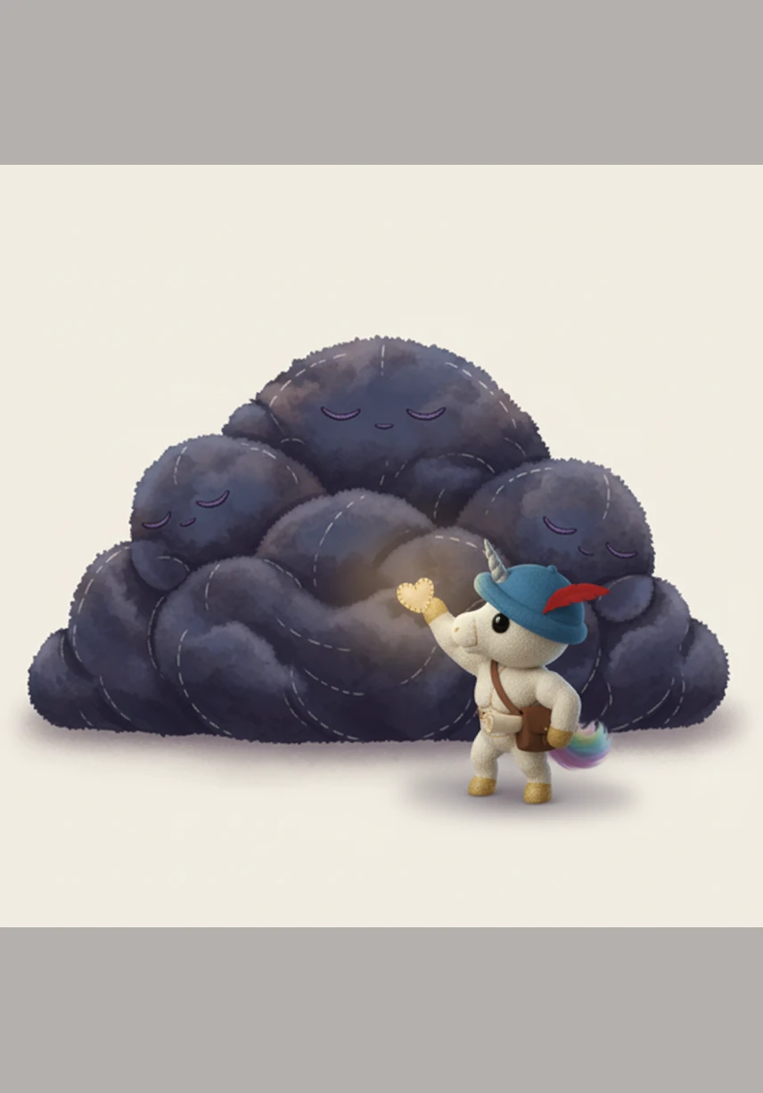 Leo peers out from his high balcony as the first light of dawn touches the quiet Kingdom, sensing the lingering chaos of the night. He knows that to save the land, he must be brave and act before the rest of the world wakes up.