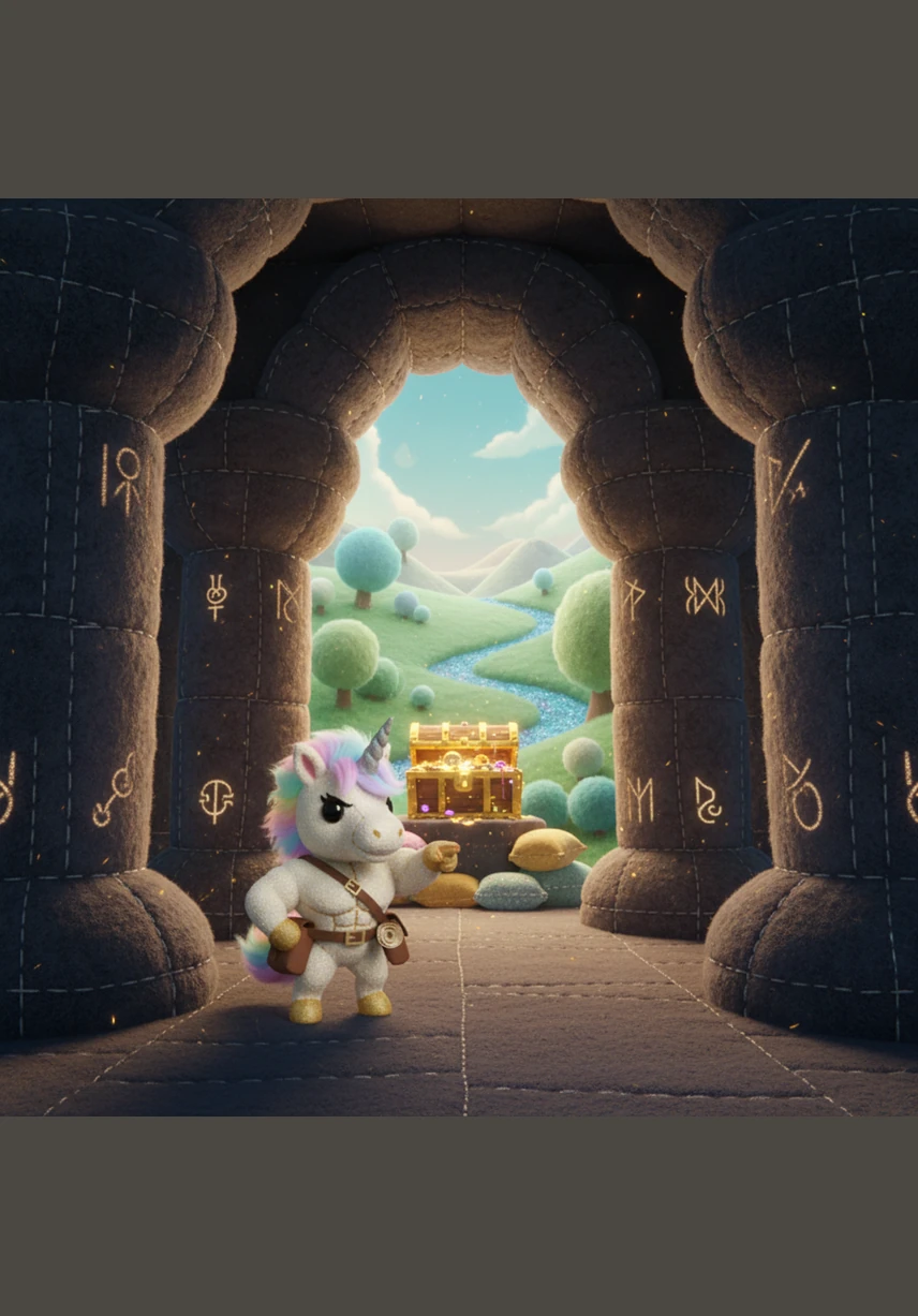 At the mystical Temple of A&A, Leo finds the Golden Rings of Sweetness, glowing with a sugary magic that sparkles in his hands. These enchanted treats provide the burst of joy and energy he needs to fuel his daring quest.