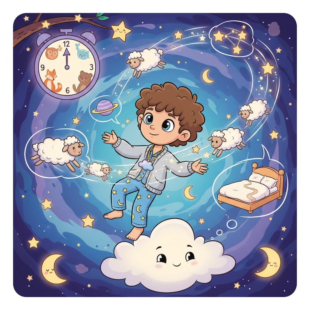 Luna and the Sleepy Sheep: A Guide to Calm Nights - bedtime