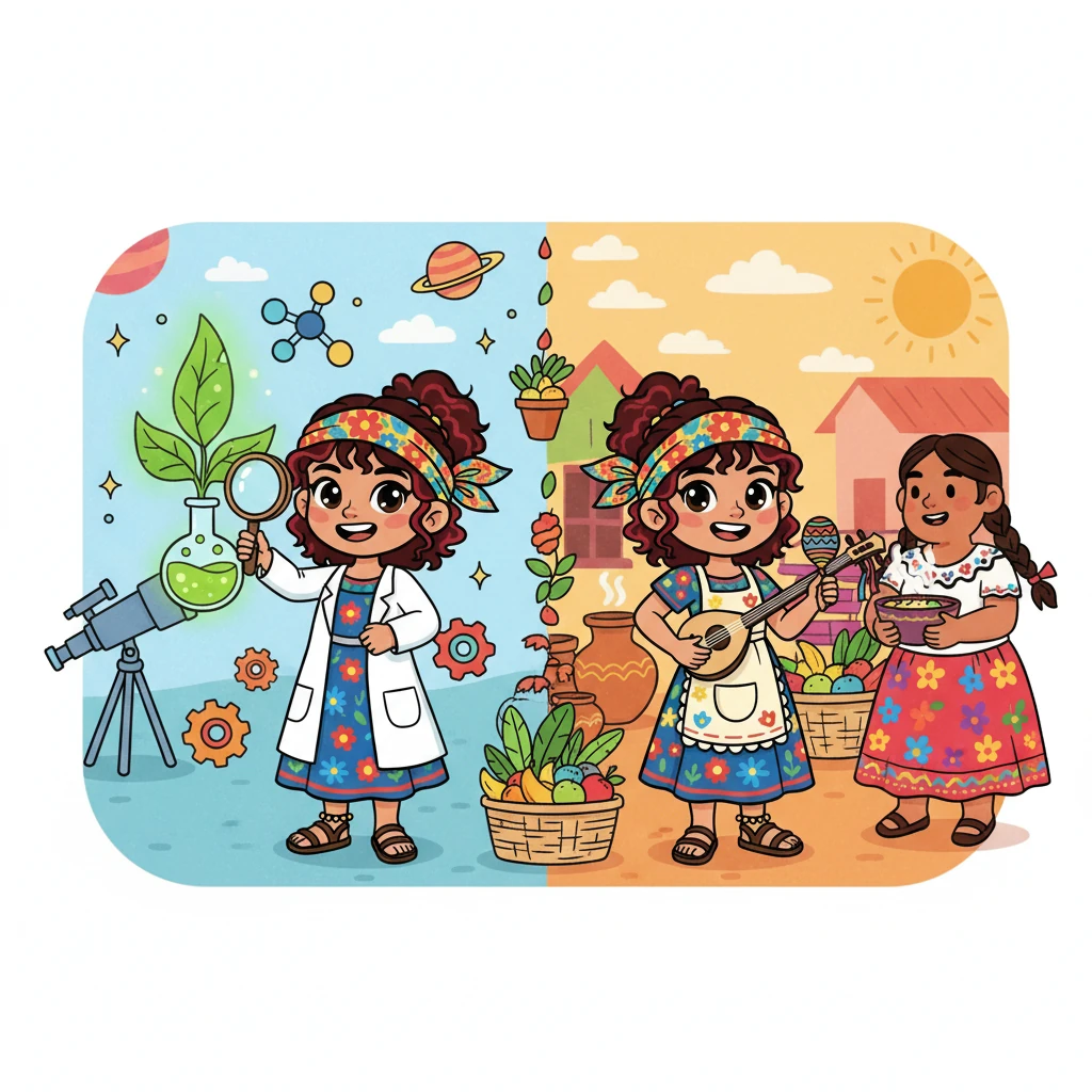 Srey, siguiendo el consejo de sus amigos, descubrió que podía amar a ambos de maneras diferentes. Con Klaus, compartía la pasión por la ciencia y la curiosidad por el mundo. Con Ana, compartía la alegría de su cultura y el calor del hogar.