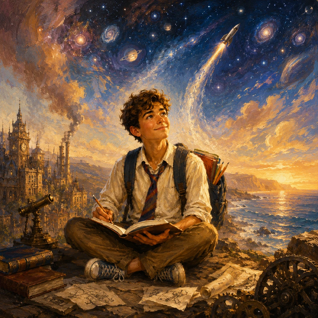 Giles and the Endless Horizon - Educational stories